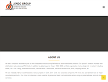 Tablet Screenshot of jencogalva.com